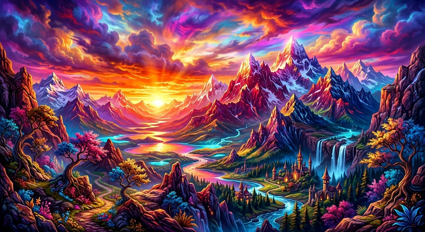 AI-generated landscape